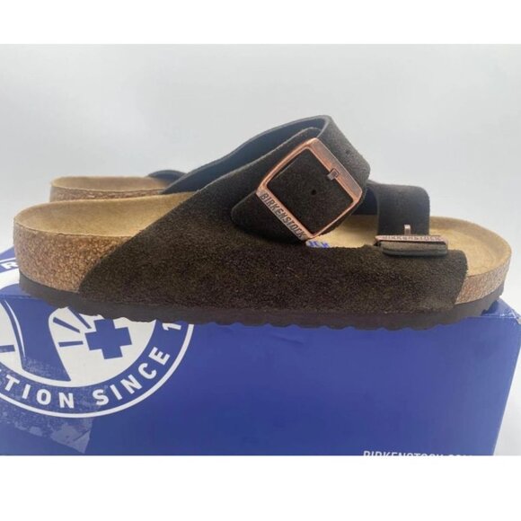 Birkenstock Arizona Bs Soft Footbed Mocca Suede 41 Reg - Picture 2 of 10